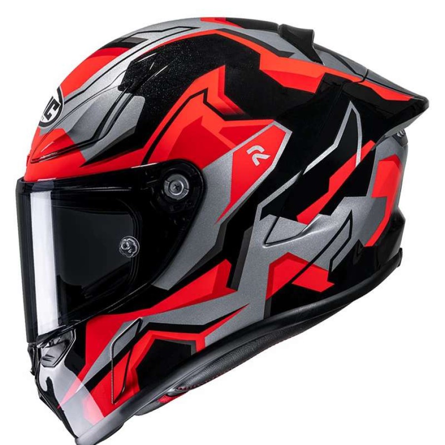 Helmets * | Budget Fiber Hjc Rpha 1 Nomaro Helmet Red