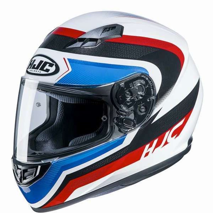 Helmets * | New Plastic Hjc Cs-15 Rako Helmet Red Blue