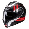 Helmets * | New Plastic Hjc C91 Octo Modular Helmet Red Black