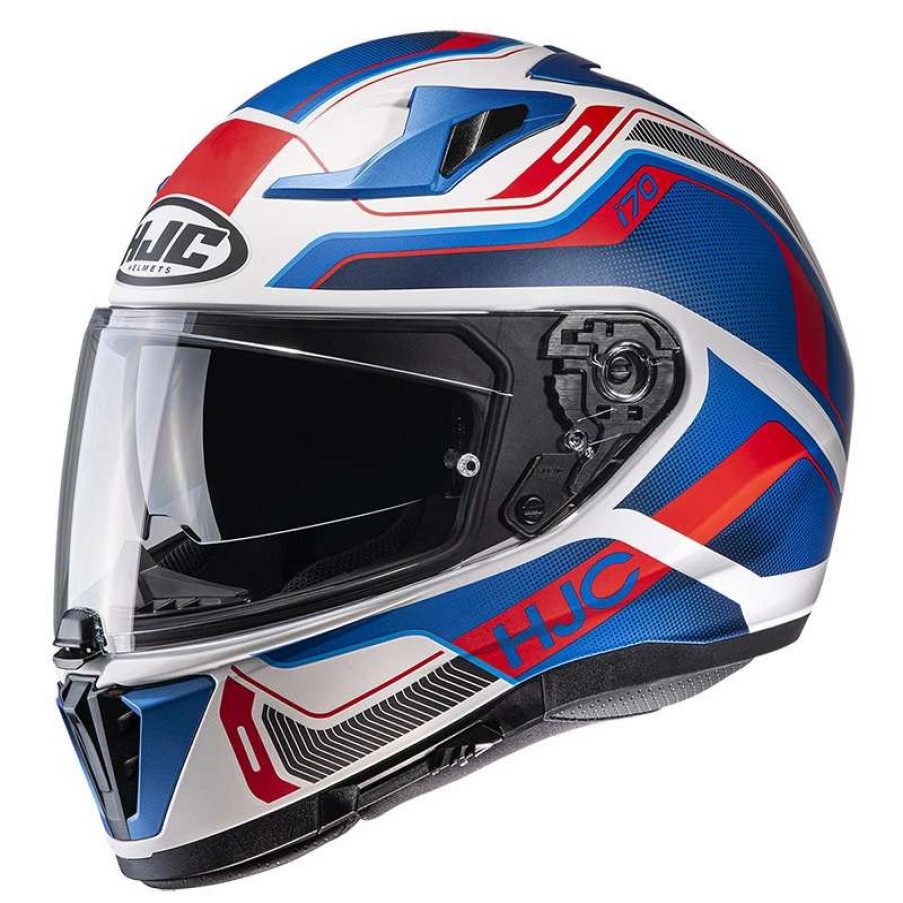 Helmets * | Promo Plastic Hjc I70 Lonex Helmet Blue Red