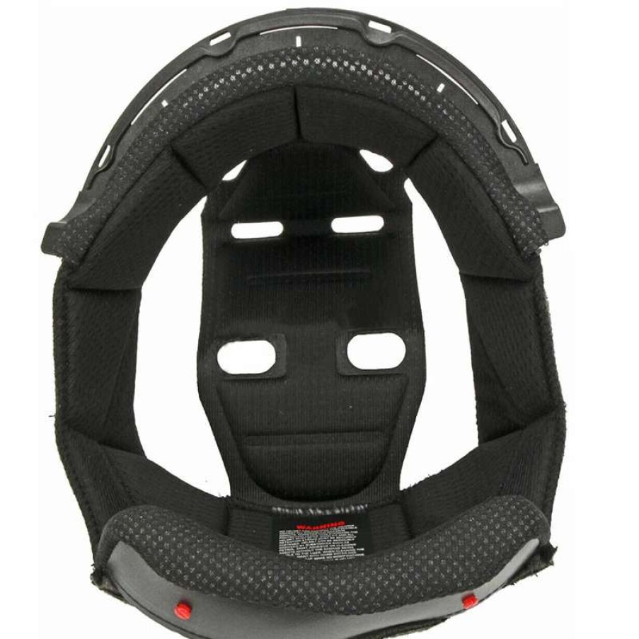 Helmets * | Best Pirce Inner Padding Hjc C70 Top Liner Black