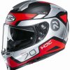 Helmets * | Cheapest Fiber Hjc Rpha 70 Shuky Helmet Grey Red