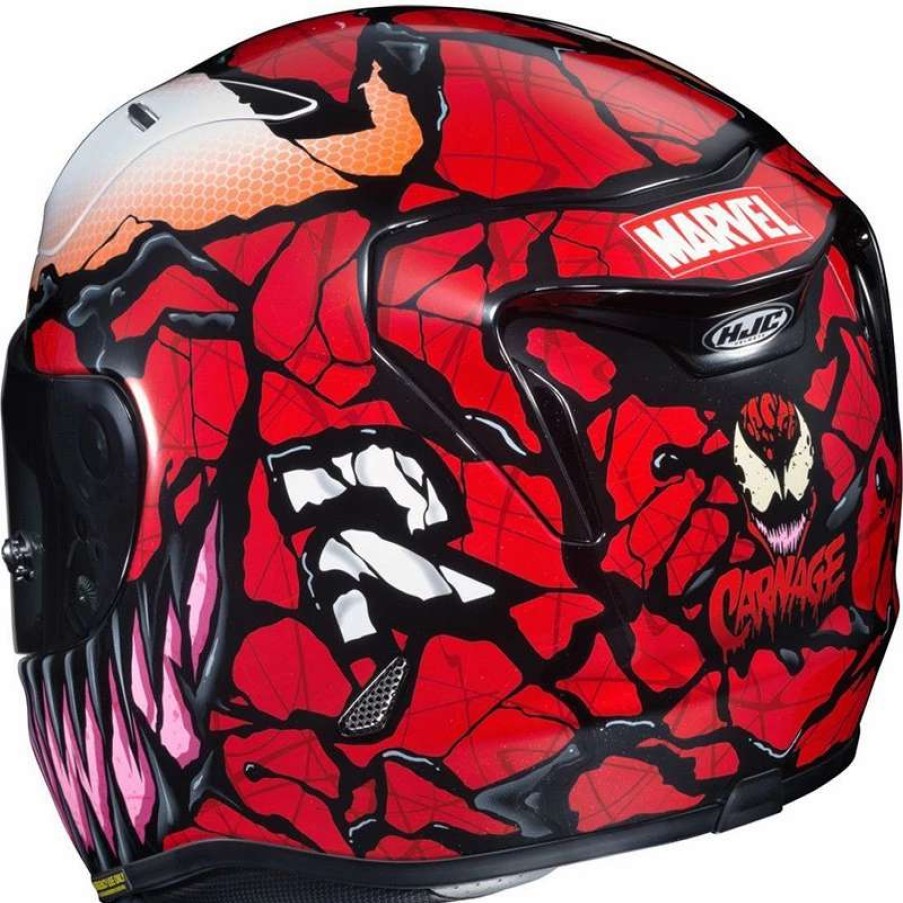 Helmets * | Best Pirce Fiber Hjc Rpha 11 Carnage Marvel Helmet