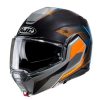 Helmets * | Discount Plastic Hjc I100 Beston Modular Helmet Orange Blue