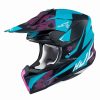 Helmets * | Deals Plastic Off Road Helmet Hjc I50 Tona Blue