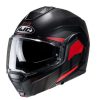 Helmets * | Outlet Plastic Hjc I100 Beis Modular Helmet Black Red