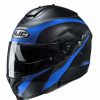 Helmets * | New Plastic Hjc C91 Taly Modular Helmet Blue