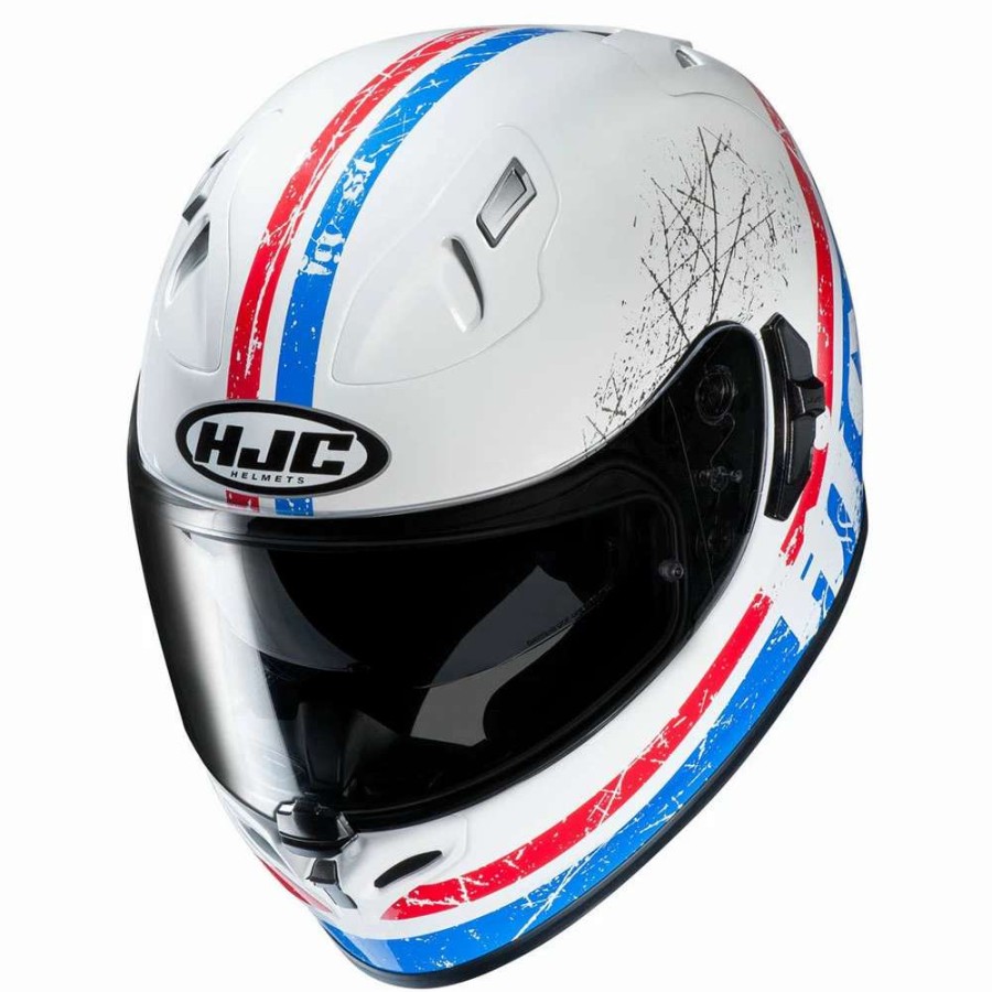 Helmets * | Cheapest Fiber Full Face Helmet Hjc Fg St Labi White