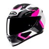 Helmets * | Wholesale Plastic Hjc C10 Tins Helmet Pink Grey