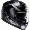 Helmets * | Flash Sale Fiber Hjc Fg St Tian Mc5Sf Black Anthracite