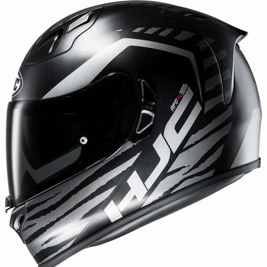 Helmets * | Flash Sale Fiber Hjc Fg St Tian Mc5Sf Black Anthracite