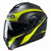 Helmets * | Hot Sale Plastic Hjc C91 Taly Modular Helmet Yellow