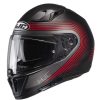 Helmets * | Promo Plastic Hjc I70 Surf Helmet Black Red