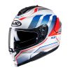 Helmets * | Cheapest Plastic Hjc C70 Nian Helmet Red Blue