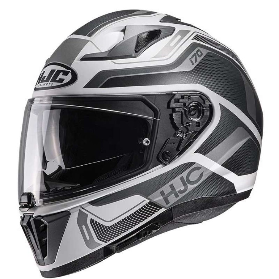 Helmets * | Buy Plastic Hjc I70 Lonex Helmet Grey White