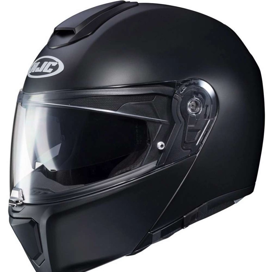 Helmets * | Brand New Fiber Hjc Rpha 90S Modular Helmet Matt Black