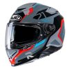 Helmets * | Deals Fiber Hjc Rpha 71 Hapel Helmet Grey Red