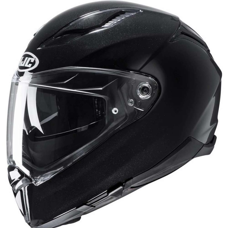 Helmets * | Best Pirce Fiber Hjc F70 Metal Helmet Black