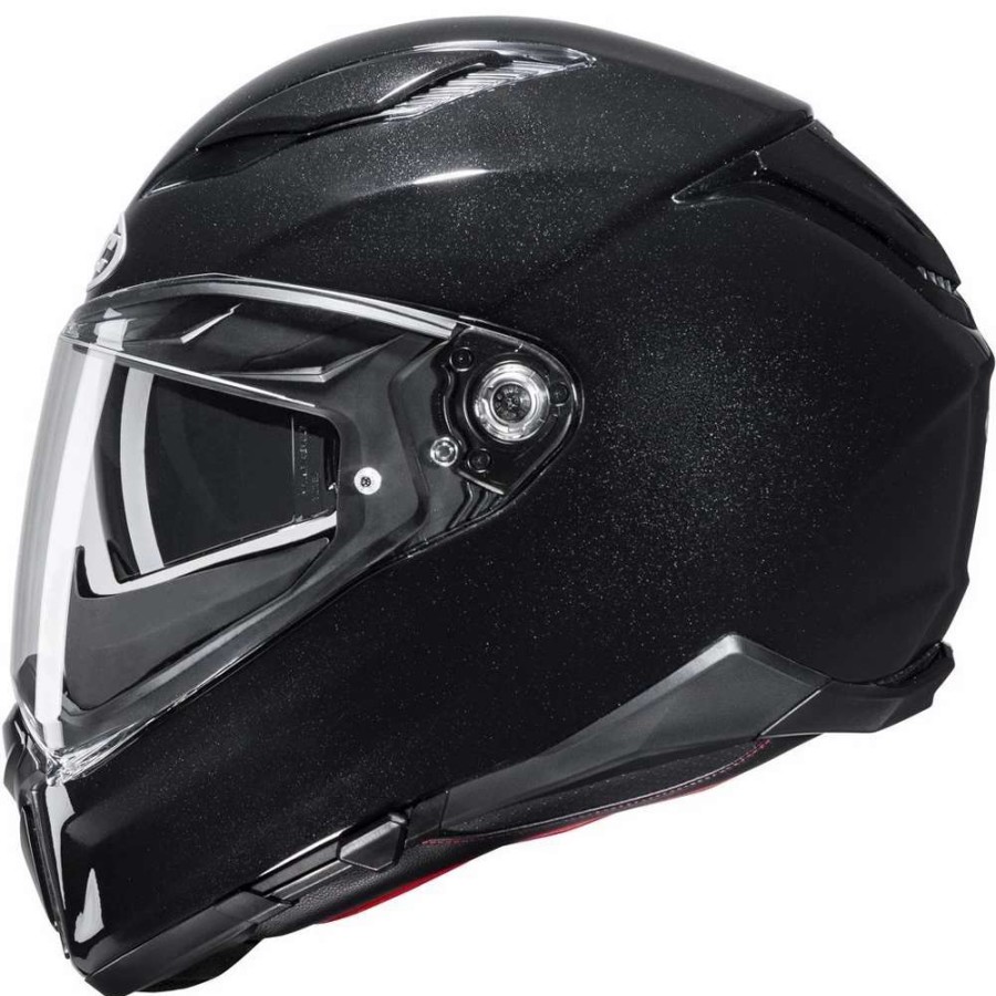 Helmets * | Best Pirce Fiber Hjc F70 Metal Helmet Black