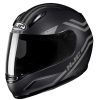 Helmets * | New Plastic Hjc Cl Y Strix Youth Helmet Black Grey