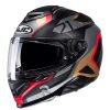 Helmets * | Cheap Fiber Hjc Rpha 71 Hapel Helmet Red Gold