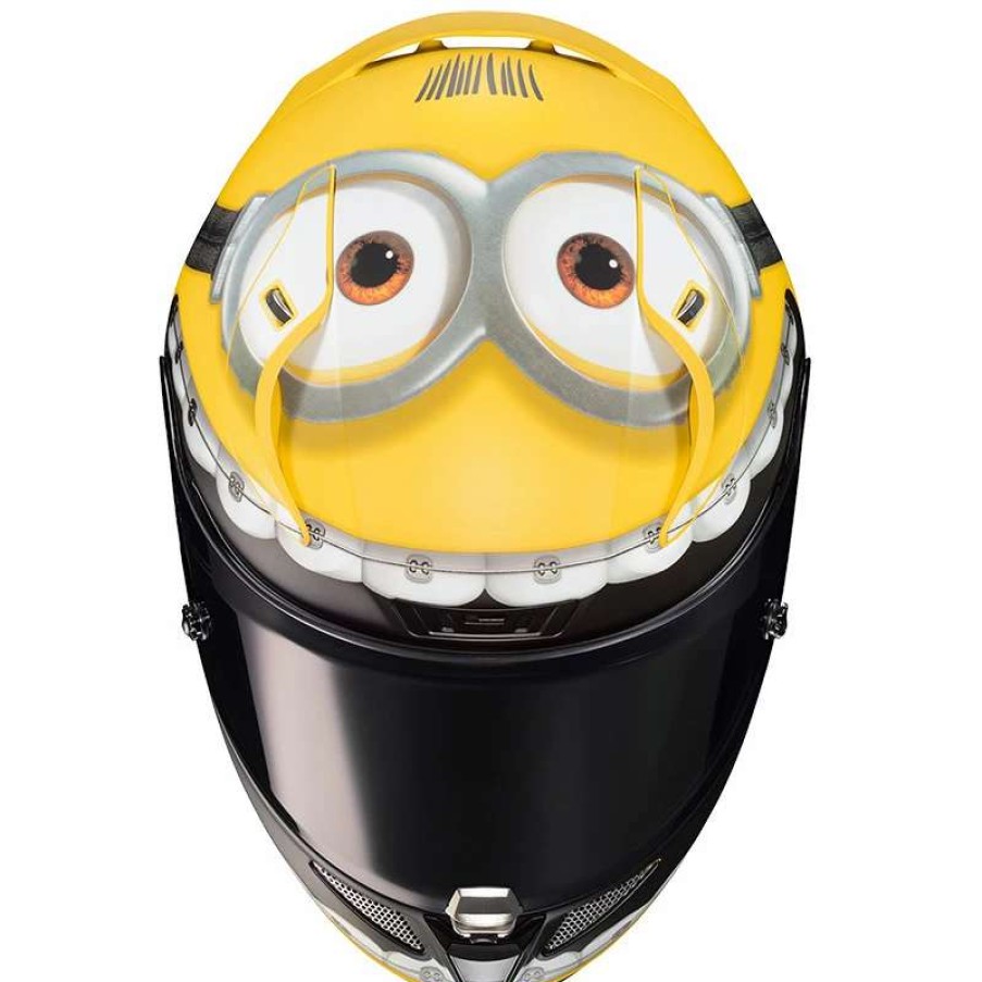 Helmets * | Outlet Fiber Hjc Rpha 11 Otto Minions Helmet Yellow