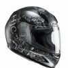 Helmets * | Coupon Plastic Hjc Cl-Y Vela Youth Black White