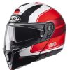 Helmets * | Flash Sale Plastic Hjc I90 Wasco Modular Helmet Black Red