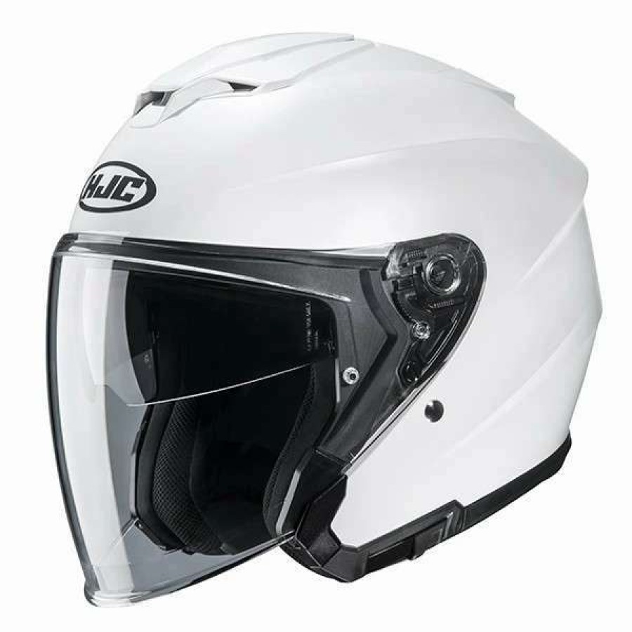 Helmets * | Best Pirce Plastic Hjc I30 Open Face Helmets White