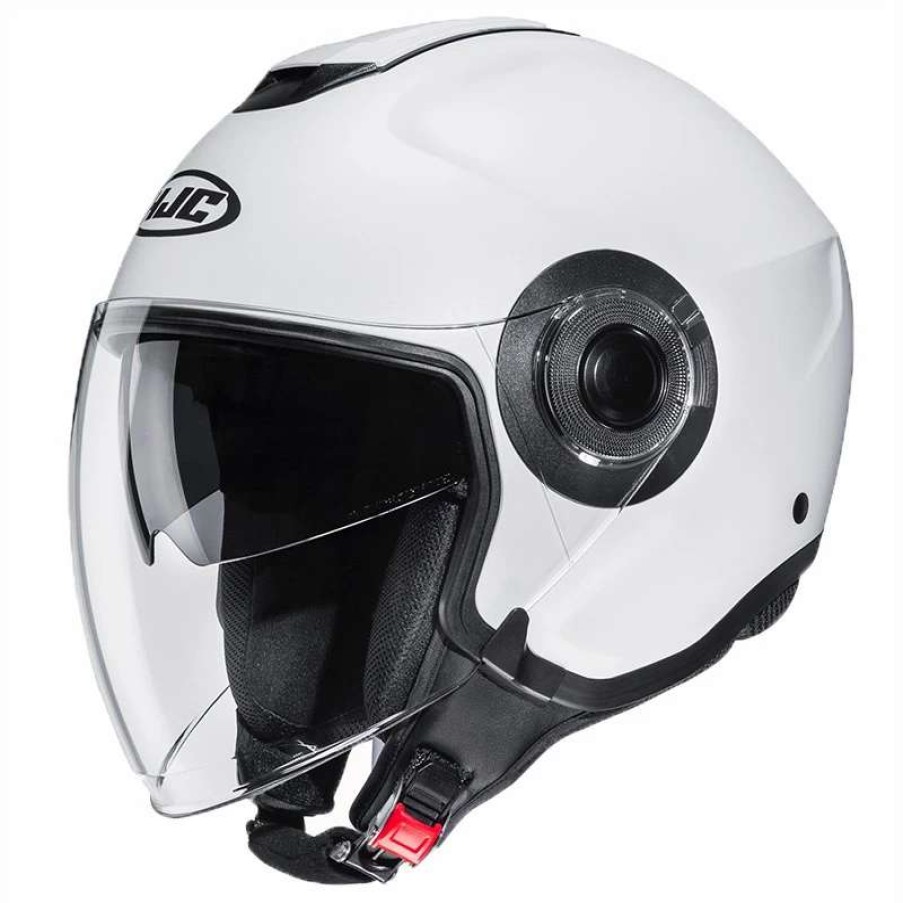 Helmets * | Budget Plastic Hjc I40 Helmet Flat White