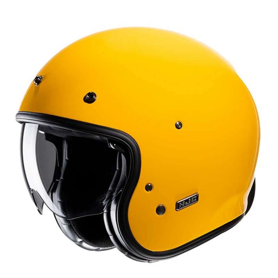 Helmets * | Coupon Custom Hjc V31 Helmet Deep Yellow