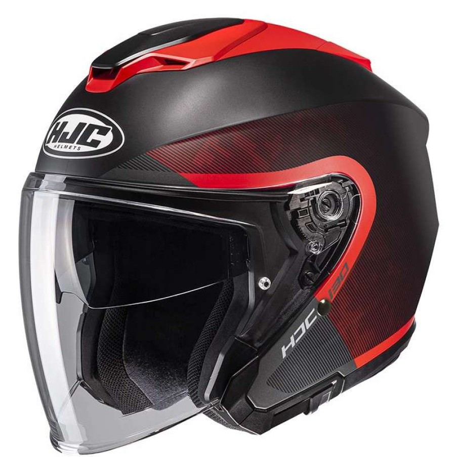 Helmets * | Hot Sale Plastic Hjc I30 Dexta Helmet Black Red