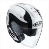 Helmets * | Hot Sale Fiber Hjc Fg Jet Acadia White