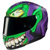 Helmets * | Flash Sale Fiber Hjc Rpha 11 Green Goblin Marvel Helmet