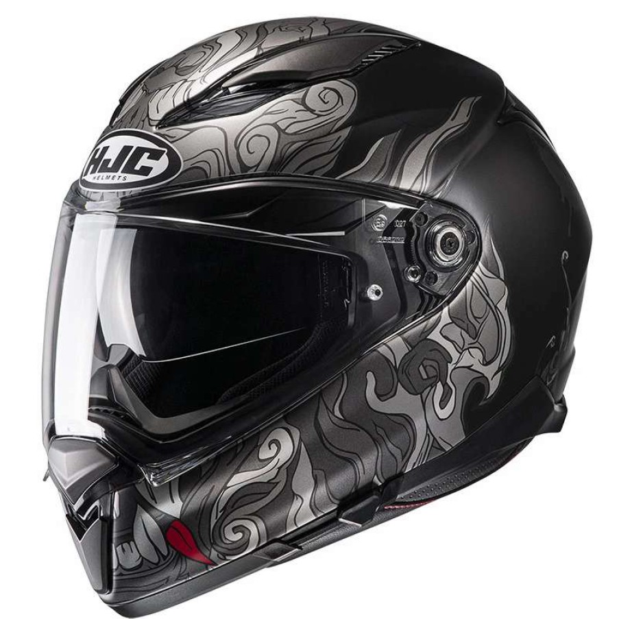 Helmets * | Promo Fiber Hjc F70 Spector Helmet Grey