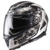 Helmets * | Cheap Fiber Hjc F70 Katra Helmet White