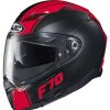 Helmets * | Cheap Fiber Hjc F70 Mago Helmet Black Red