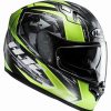 Helmets * | New Fiber Hjc Fg St Kume Mc4Hsf Green Black White