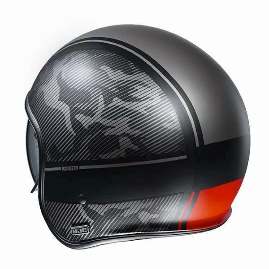 Helmets * | Cheap Custom Hjc V30 Alpi Helmet Red