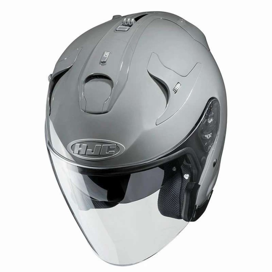 Helmets * | Best Pirce Fiber Motorcycle Helmet Hjc Fg Jet Grey