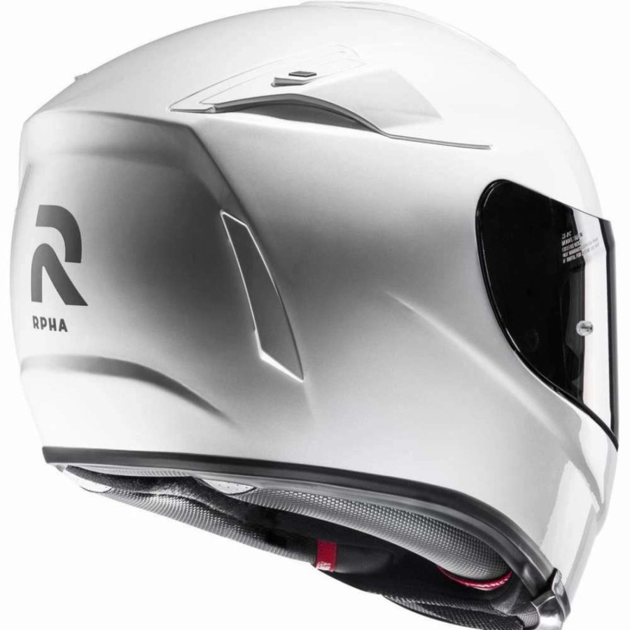 Helmets * | Cheapest Fiber Hjc Rpha 70 Semi Dull White Pearly