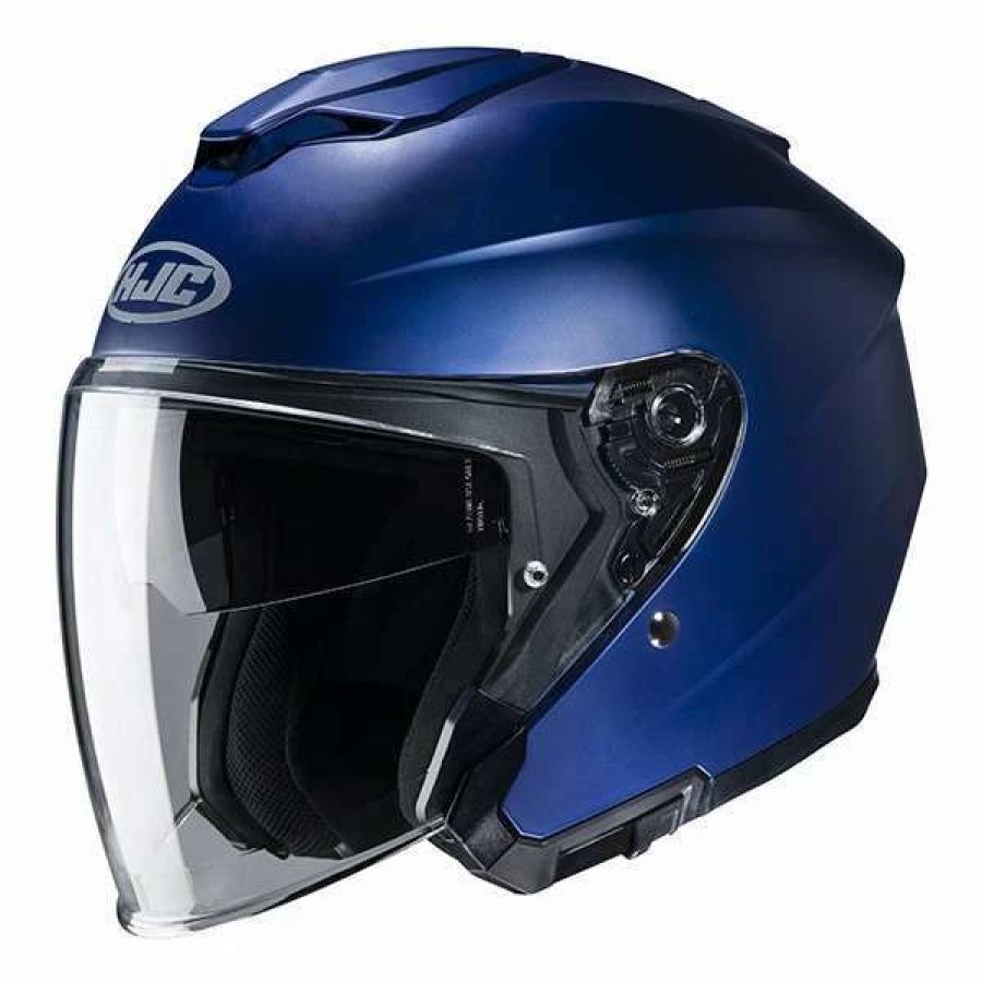 Helmets * | Best Reviews Of Plastic Hjc I30 Open Face Helmets Matt Blue