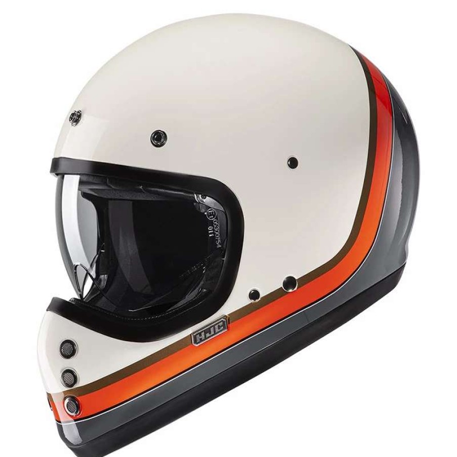 Helmets * | Best Deal Fiber Hjc V60 Scoby Helmet Orange