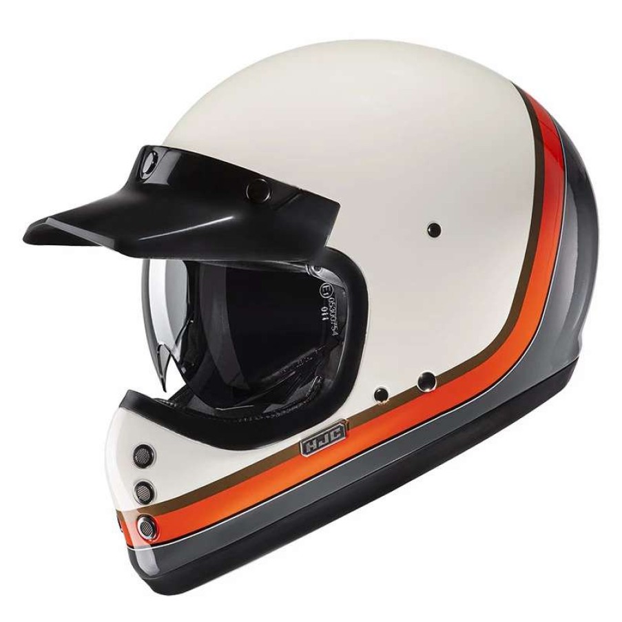 Helmets * | Best Deal Fiber Hjc V60 Scoby Helmet Orange