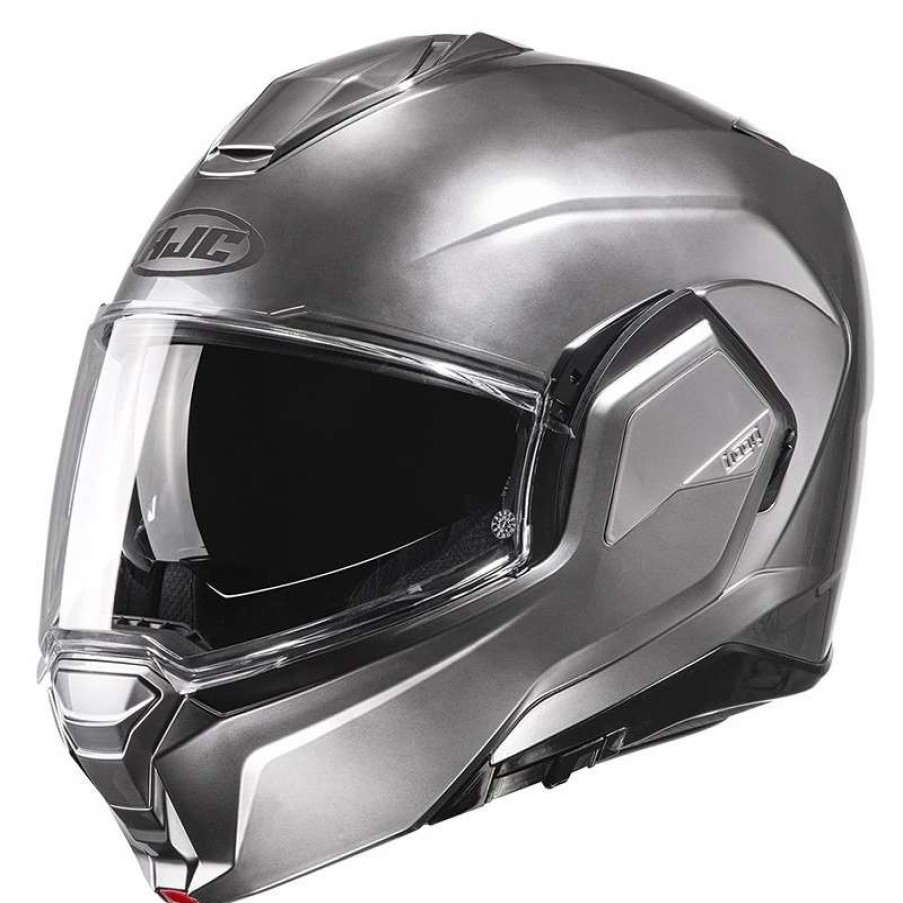 Helmets * | Discount Plastic Hjc I100 Modular Helmet Hyper Grey