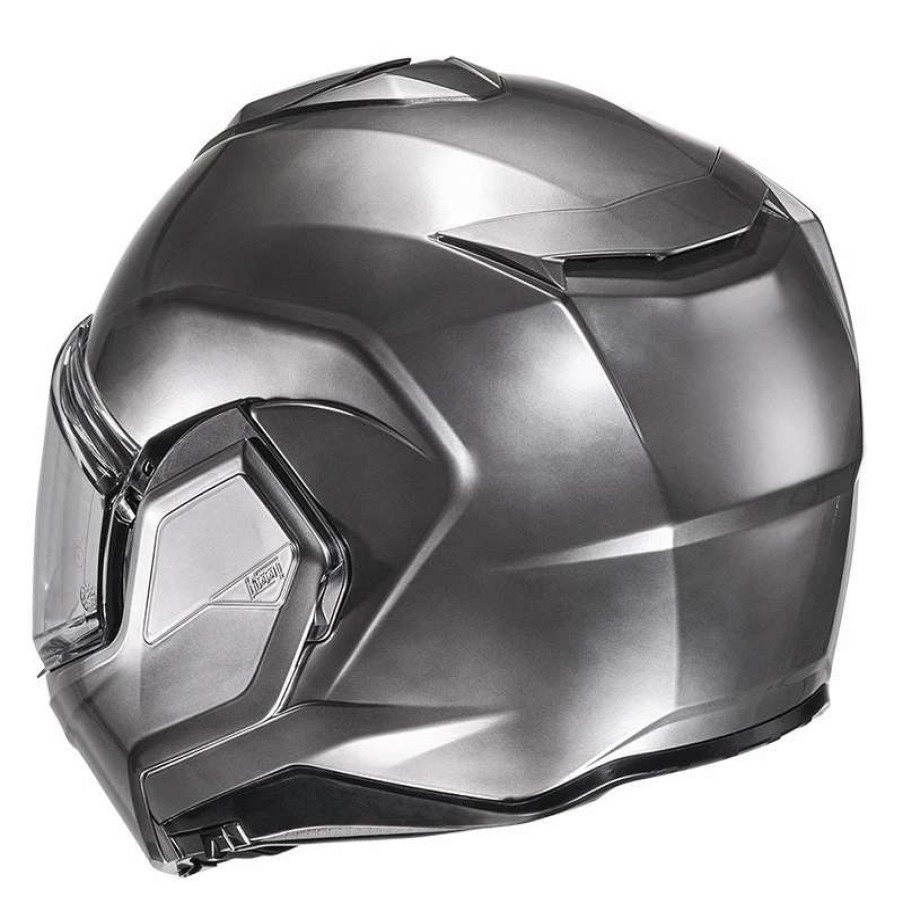 Helmets * | Discount Plastic Hjc I100 Modular Helmet Hyper Grey