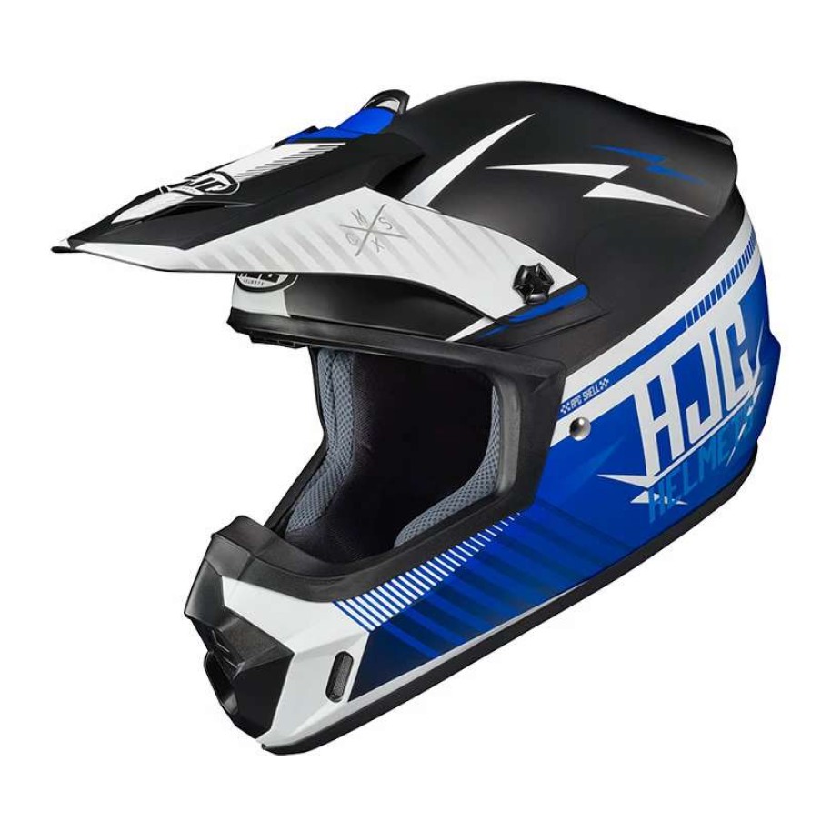 Helmets * | Wholesale Plastic Hjc Cs-Mx 2 Tweek Helmet Blue Black