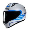 Helmets * | Coupon Plastic Hjc C10 Lito Helmet Blue Grey