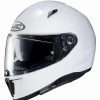 Helmets * | Wholesale Plastic Full Face Helmet Hjc I70 White