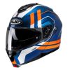 Helmets * | Flash Sale Plastic Hjc C91 Octo Modular Helmet Orange Blue